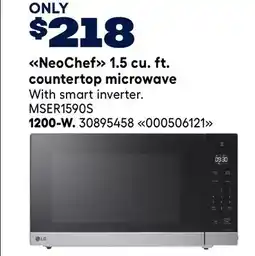 RONA NeoChef 1.5 cu. ft. countertop microwave offer
