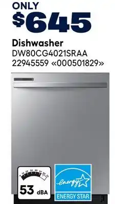 RONA SAMSUNG Dishwasher offer