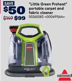RONA Little Green Proheat portable carpet and fabric cleaner offer