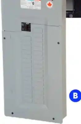 RONA Panel with breakers 32/64 circuits, 100-A offer