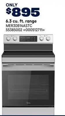 RONA 6.3 cu. ft. range offer