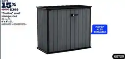 RONA KETER Cortina small storage shed offer