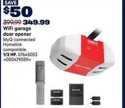 RONA WiFi garage door opener offer