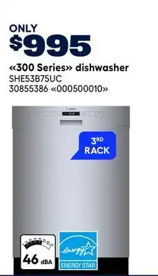 RONA BOSCH 300 Series dishwasher offer