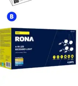 RONA Select recessed lights offer