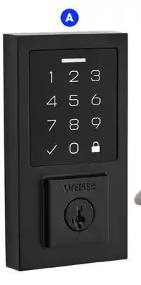 RONA Smartcode electronic locks Matte black finish offer