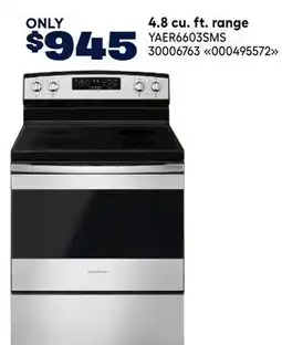 RONA 4.8 cu. ft. range offer