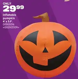 RONA Inflatable pumpkin 4' x 3.9' offer