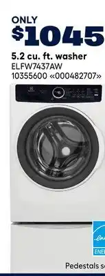 RONA 5.2 cu. ft. washer offer