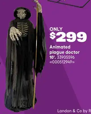 RONA Animated plague doctor offer