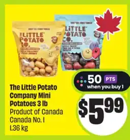 FreshCo The Little Potato Company Mini Potatoes 3 lb Product of Canada Canada No. 1 1.36 kg offer