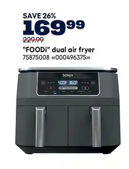 RONA FOODi dual air fryer offer