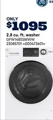 RONA GE 2.8 cu. ft. washer offer