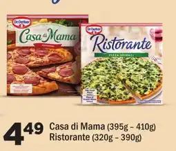 FreshCo Casa di Mama (395 - 410 g ) Ristorante (320 - 390 ) offer