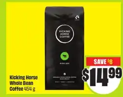 FreshCo Kicking Horse Whole Bean Coffee 454 g offer
