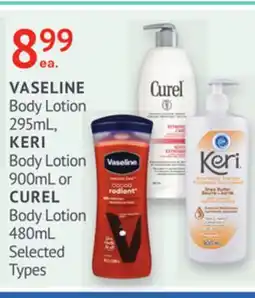 IDA Pharmacy VASELINE, KERI OR CUREL offer