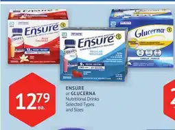 IDA Pharmacy ENSURE or GLUCERNA offer