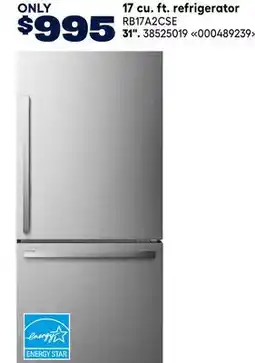 RONA HISENSE 17 cu. ft. refrigerator 31 offer