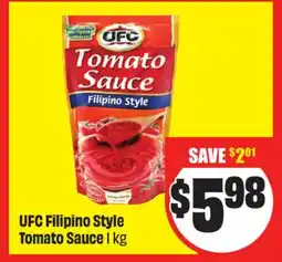 FreshCo UFC Filipino Style Tomato Sauce 1 kg offer