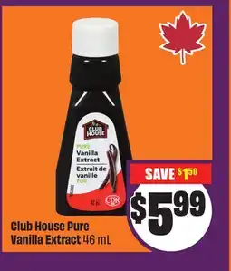 FreshCo Club House Pure Vanilla Extract 46 mL offer