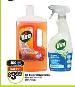 FreshCo Vim Cleaner Spray or Surface Cleaners 700 mL-1 L offer