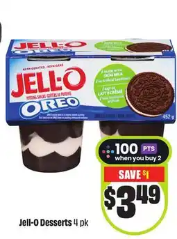 FreshCo Jell-O Desserts 4 pk offer