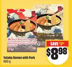 FreshCo Yutaka Ramen with pork 660 g Mid-Autumn offer