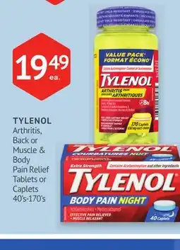 IDA Pharmacy TYLENOL offer