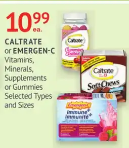 IDA Pharmacy CALTRATE or EMERGEN-C offer