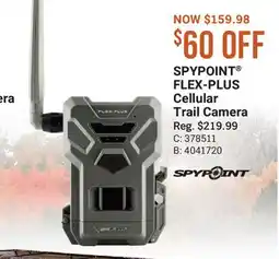 Cabela's SPYPOINT FLEX-PLUS Cellular Trail Camera offer