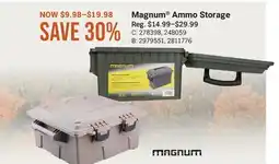 Cabela's Magnum Ammo Storage offer