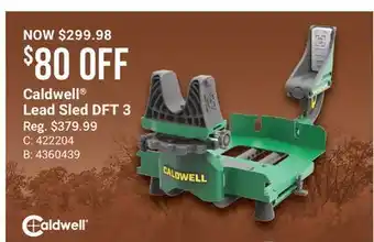 Cabela's Caldwell Lead Sled DFT 3 offer