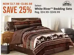 Cabela's Select White River Bedding Sets offer