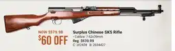 Cabela's Surplus Chinese SKS Rifle offer