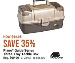 Cabela's Plano Guide Series Three-Tray Tackle Box offer