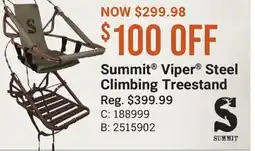 Cabela's Summit Viper Steel Climbing Treestand offer