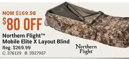 Cabela's Northern Flight Mobile Elite X Layout Blind offer
