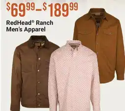 Cabela's RedHead Ranch Men's Apparel offer