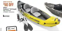 Cabela's Intex Explorer K2 Kayak offer