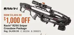 Cabela's Ravin R29X Sniper Crossbow Package offer