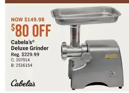 Cabela's Cabela's Deluxe Grinder offer