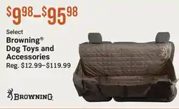 Cabela's Select Browning Dog Toys and Accessories offer