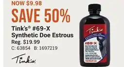 Cabela's Tink's Synthetic Doe Estrous offer