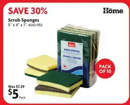 Home Hardware Scrub Sponges offer