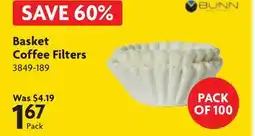 Home Hardware Basket Coffee Filters offer