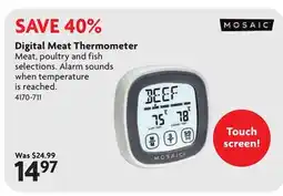 Home Hardware Digital Meat Thermometer offer