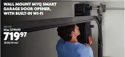 Home Hardware WALL MOUNT MYQ SMART GARAGE DOOR OPENER, WITH BUILT-IN WI-FI offer