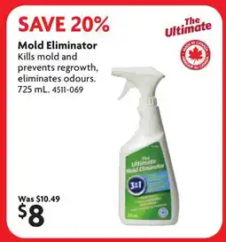Home Hardware Mold Eliminator offer