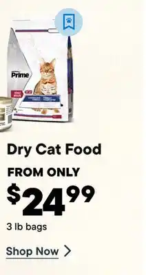 Petvalu Performatrin Prime Dry Cat Food offer