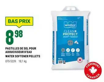 BMR PASTILLES DE SEL POUR ADOUCISSEUR D'EAU offer